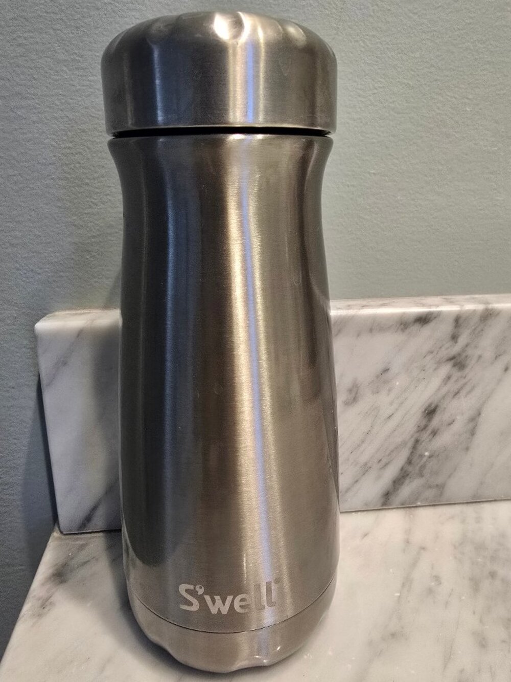 NWOT S'well Stainless Wide Mouth Canteen 16 oz for Hot or Cold Beverages